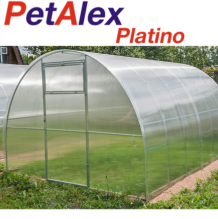 Теплица из поликарбоната PetAlex Platino (4 мм)