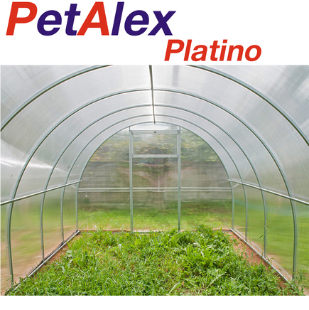 Теплица из поликарбоната PetAlex Platino (4 мм)