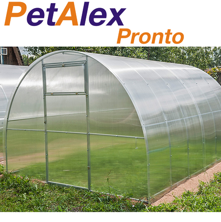 Теплица из поликарбоната PetAlex Pronto (4 мм)